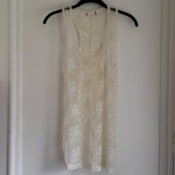 Tops - Lace racerback top